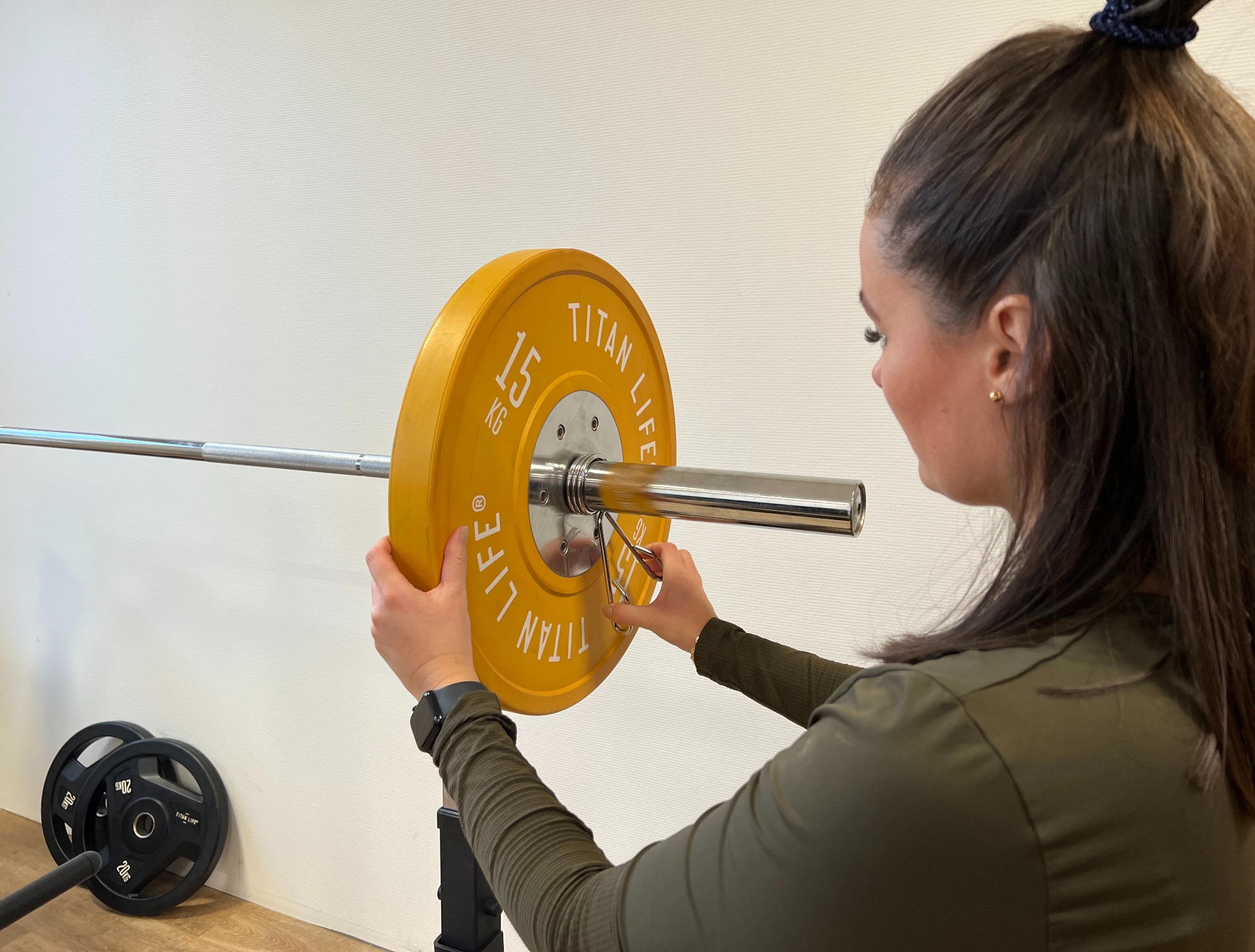 TITAN LIFE PRO Bumper Plate Elite 15 Kg