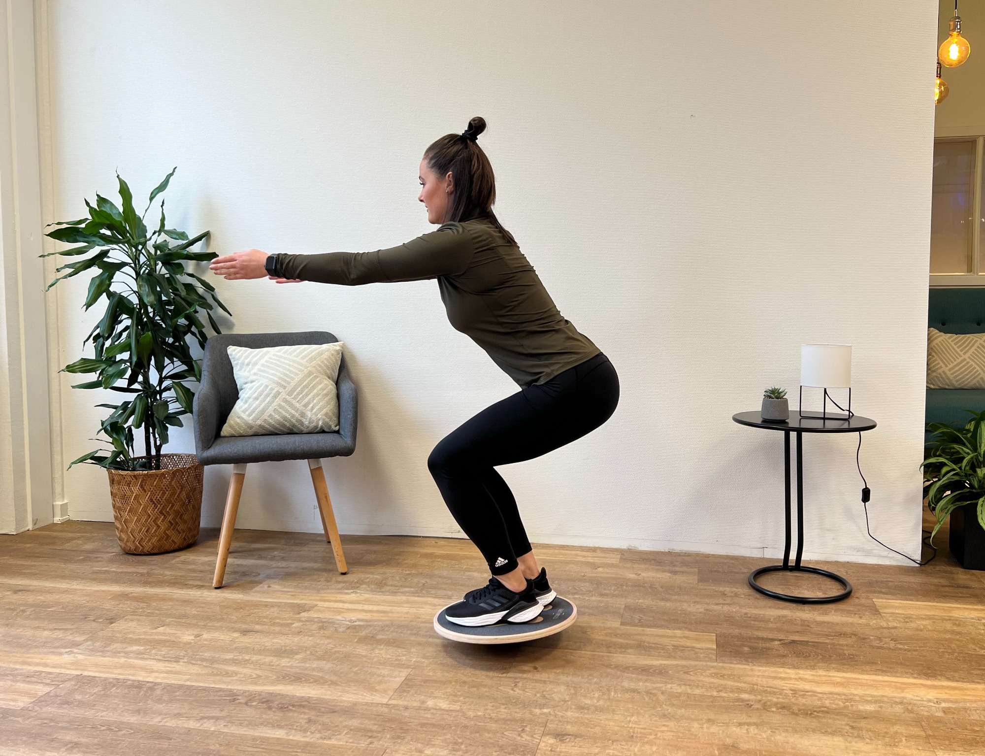 TITAN LIFE Balanceboard Wooden
