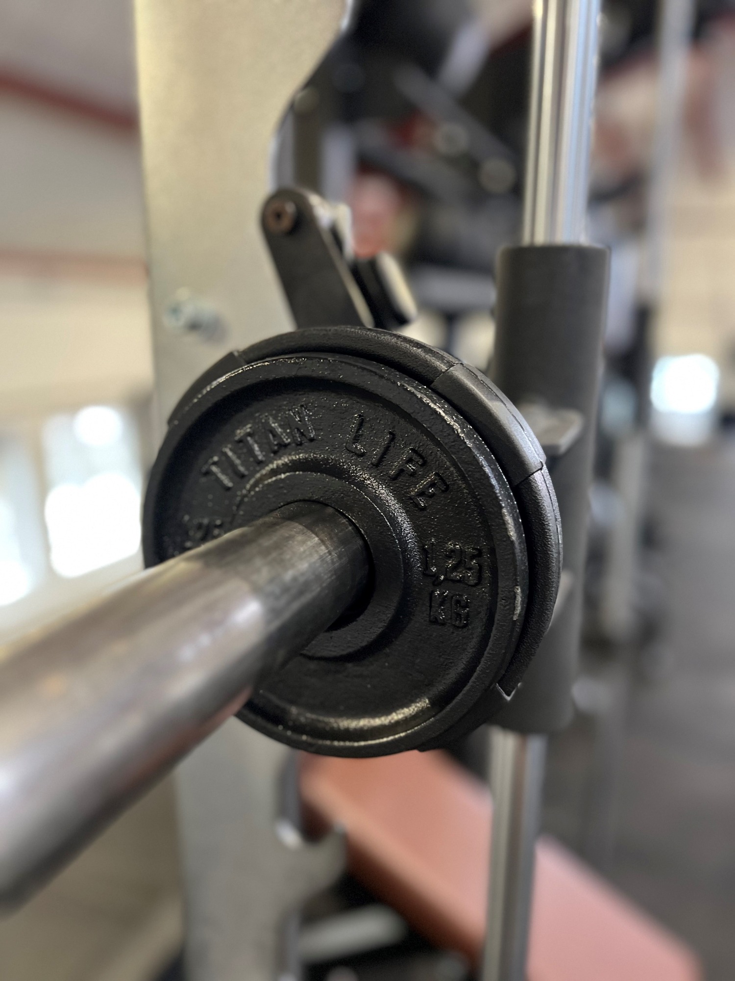 TITAN LIFE PRO Plate 1,25 Kg, Black