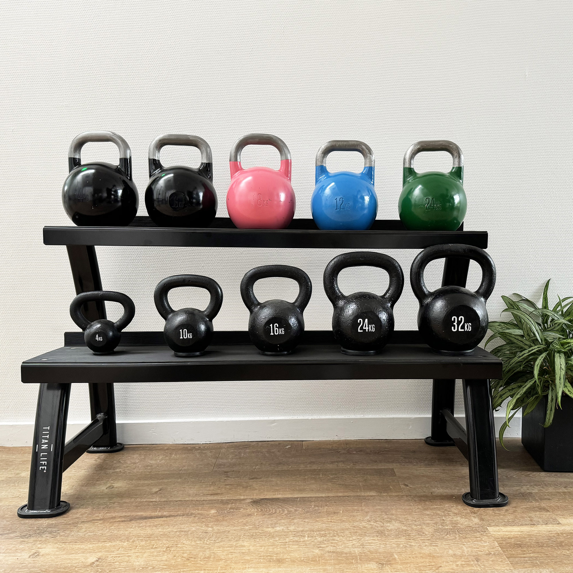 TITAN LIFE PRO Kettlebell Rack