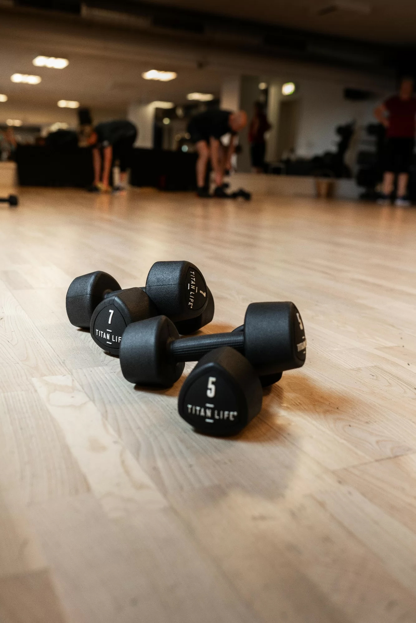 TITAN LIFE PRO Dumbbell Aerobic 2 kg, Rubber