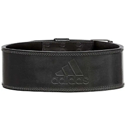 Adidas Leather Weightlifting Belt, Medium