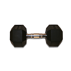TITAN LIFE PRO Hex Dumbbell 37,5 Kg
