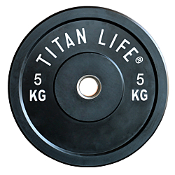 TITAN LIFE PRO Bumper Plate Rubber 5 kg